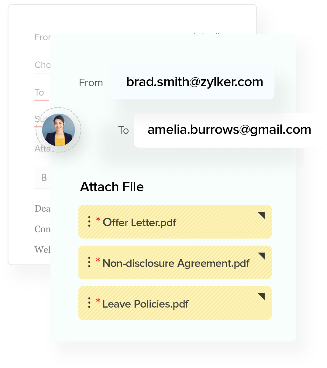Attach important company details